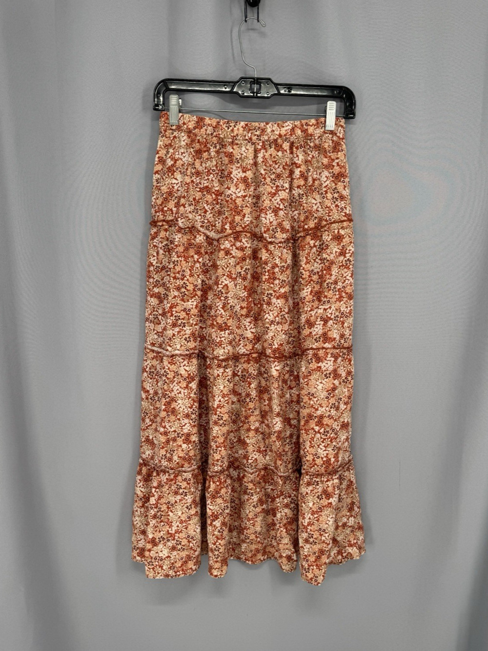 Japna Broomstick Skirt Womens Medium Pink Peasant Boho Chic Fairy Cottagecore